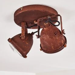 Hofstein Glostrup Deckenleuchte LED Rostfarben, 2-flammig -LED Leuchten Verkäufe 2022 glostrup deckenleuchte h3293881 do1 16