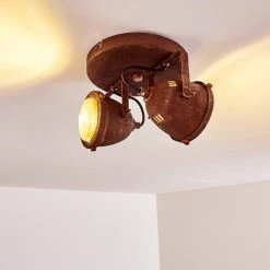 Hofstein Glostrup Deckenleuchte LED Rostfarben, 2-flammig -LED Leuchten Verkäufe 2022 glostrup deckenleuchte h3293881 do1 17