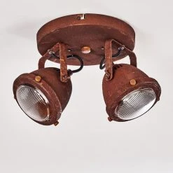 Hofstein Glostrup Deckenleuchte LED Rostfarben, 2-flammig -LED Leuchten Verkäufe 2022 glostrup deckenleuchte h3293881 do1 18