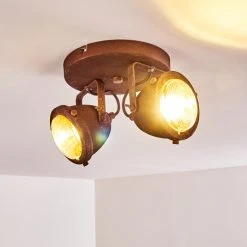 Hofstein Glostrup Deckenleuchte LED Rostfarben, 2-flammig -LED Leuchten Verkäufe 2022 glostrup deckenleuchte h3293881 do1 3