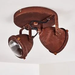 Hofstein Glostrup Deckenleuchte LED Rostfarben, 2-flammig -LED Leuchten Verkäufe 2022 glostrup deckenleuchte h3293881 do1 5