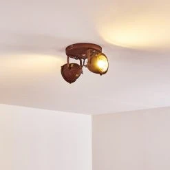 Hofstein Glostrup Deckenleuchte LED Rostfarben, 2-flammig -LED Leuchten Verkäufe 2022 glostrup deckenleuchte h3293881 do1 9