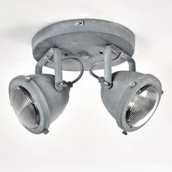 Hofstein Glostrup Deckenleuchte LED Grau, 2-flammig -LED Leuchten Verkäufe 2022 glostrup deckenleuchte h3293904 do1 19