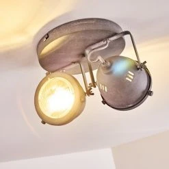 Hofstein Glostrup Deckenleuchte LED Grau, 2-flammig -LED Leuchten Verkäufe 2022 glostrup deckenleuchte h3293904 do1 3