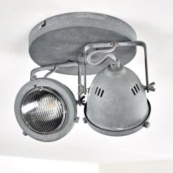 Hofstein Glostrup Deckenleuchte LED Grau, 2-flammig -LED Leuchten Verkäufe 2022 glostrup deckenleuchte h3293904 do1 5