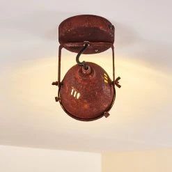 Hofstein Glostrup Deckenleuchte LED Rostfarben, 1-flammig -LED Leuchten Verkäufe 2022 glostrup deckenleuchte h3303511 do1 6