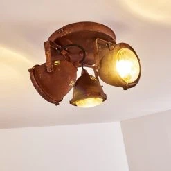 Hofstein Glostrup Deckenleuchte LED Rostfarben, 3-flammig -LED Leuchten Verkäufe 2022 glostrup deckenleuchte h3303634 do1 14