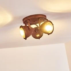 Hofstein Glostrup Deckenleuchte LED Rostfarben, 3-flammig -LED Leuchten Verkäufe 2022 glostrup deckenleuchte h3303634 do1 18