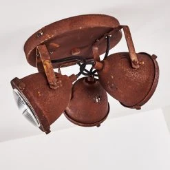 Hofstein Glostrup Deckenleuchte LED Rostfarben, 3-flammig -LED Leuchten Verkäufe 2022 glostrup deckenleuchte h3303634 do1 5