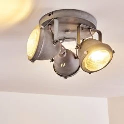 Hofstein Glostrup Deckenleuchte LED Grau, 3-flammig -LED Leuchten Verkäufe 2022 glostrup deckenleuchte h3303658 do1 12