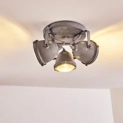 Hofstein Glostrup Deckenleuchte LED Grau, 3-flammig -LED Leuchten Verkäufe 2022 glostrup deckenleuchte h3303658 do1 14