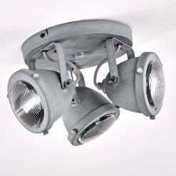 Hofstein Glostrup Deckenleuchte LED Grau, 3-flammig -LED Leuchten Verkäufe 2022 glostrup deckenleuchte h3303658 do1 15