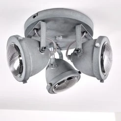 Hofstein Glostrup Deckenleuchte LED Grau, 3-flammig -LED Leuchten Verkäufe 2022 glostrup deckenleuchte h3303658 do1 17