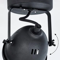 Hofstein Glostrup Deckenleuchte LED Schwarz, 1-flammig -LED Leuchten Verkäufe 2022 glostrup deckenleuchte h3381144 6