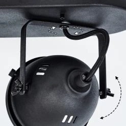 Hofstein Glostrup Deckenleuchte LED Schwarz, 2-flammig -LED Leuchten Verkäufe 2022 glostrup deckenleuchte h3381168 10