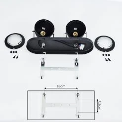 Hofstein Glostrup Deckenleuchte LED Schwarz, 2-flammig -LED Leuchten Verkäufe 2022 glostrup deckenleuchte h3381168 7