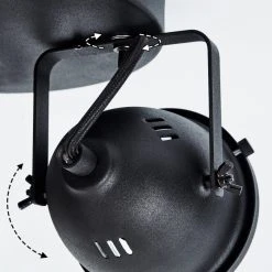 Hofstein Glostrup Deckenleuchte LED Schwarz, 3-flammig -LED Leuchten Verkäufe 2022 glostrup deckenleuchte h3381182 4