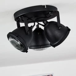 Hofstein Glostrup Deckenleuchte LED Schwarz, 3-flammig -LED Leuchten Verkäufe 2022 glostrup deckenleuchte h3381182 8