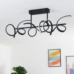 Hofstein Gora Deckenleuchte LED Schwarz, 3-flammig -LED Leuchten Verkäufe 2022 gora deckenleuchte h3325957 12