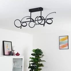 Hofstein Gora Deckenleuchte LED Schwarz, 3-flammig -LED Leuchten Verkäufe 2022 gora deckenleuchte h3325957 16
