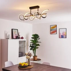 Hofstein Gora Deckenleuchte LED Schwarz, 3-flammig -LED Leuchten Verkäufe 2022 gora deckenleuchte h3325964 11