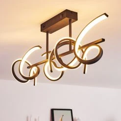 Hofstein Gora Deckenleuchte LED Schwarz, 3-flammig -LED Leuchten Verkäufe 2022 gora deckenleuchte h3325964 13