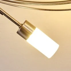 Hofstein Gordola Deckenleuchte LED Stahl geb&uuml;rstet, 6-flammig -LED Leuchten Verkäufe 2022 gordola deckenleuchte h3274729 do1 12