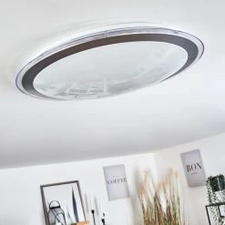 Hofstein Gorgonta Deckenpanel LED Wei&szlig;, 2-flammig, Fernbedienung, Farbwechsler -LED Leuchten Verkäufe 2022 gorgonta deckenpanel h3562468 9