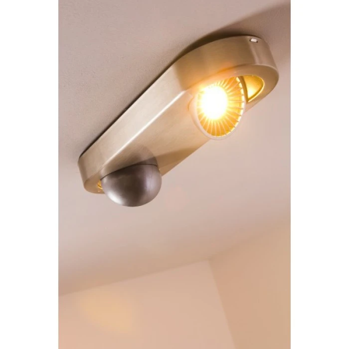 Hofstein Granada Deckenleuchte LED Nickel-Matt, 2-flammig 17 Hofstein Granada Deckenleuchte LED Nickel-Matt, 2-flammig – Bild 17