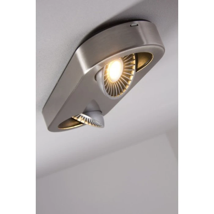 Hofstein Granada Deckenleuchte LED Nickel-Matt, 2-flammig 26 Hofstein Granada Deckenleuchte LED Nickel-Matt, 2-flammig – Bild 26