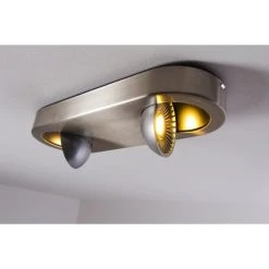 Hofstein Granada Deckenleuchte LED Nickel-Matt, 2-flammig 32 Hofstein Granada Deckenleuchte LED Nickel-Matt, 2-flammig -LED Leuchten Verkäufe 2022 granada deckenleuchte h3002278 5