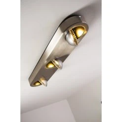 Hofstein Granada Deckenleuchte LED Nickel-Matt, 3-flammig -LED Leuchten Verkäufe 2022 granada deckenleuchte h3002285 10