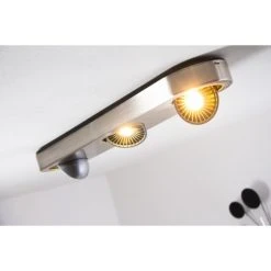 Hofstein Granada Deckenleuchte LED Nickel-Matt, 3-flammig -LED Leuchten Verkäufe 2022 granada deckenleuchte h3002285 12