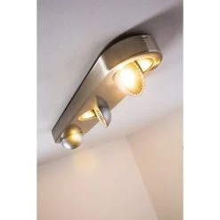 Hofstein Granada Deckenleuchte LED Nickel-Matt, 3-flammig -LED Leuchten Verkäufe 2022 granada deckenleuchte h3002285 15
