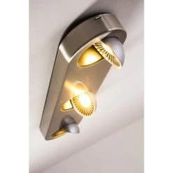 Hofstein Granada Deckenleuchte LED Nickel-Matt, 3-flammig -LED Leuchten Verkäufe 2022 granada deckenleuchte h3002285 20