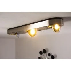 Hofstein Granada Deckenleuchte LED Nickel-Matt, 3-flammig -LED Leuchten Verkäufe 2022 granada deckenleuchte h3002285 6