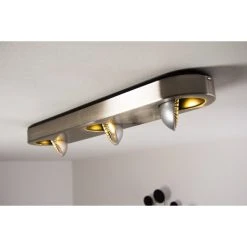 Hofstein Granada Deckenleuchte LED Nickel-Matt, 3-flammig -LED Leuchten Verkäufe 2022 granada deckenleuchte h3002285 8
