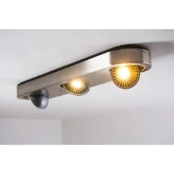 Hofstein Granada Deckenleuchte LED Nickel-Matt, 3-flammig -LED Leuchten Verkäufe 2022 granada deckenleuchte h3002285 9