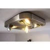 Hofstein Granada Deckenleuchte LED Nickel-Matt, 4-flammig