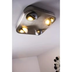Hofstein Granada Deckenleuchte LED Nickel-Matt, 4-flammig -LED Leuchten Verkäufe 2022 granada deckenleuchte h3002292 11