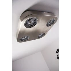 Hofstein Granada Deckenleuchte LED Nickel-Matt, 4-flammig -LED Leuchten Verkäufe 2022 granada deckenleuchte h3002292 19
