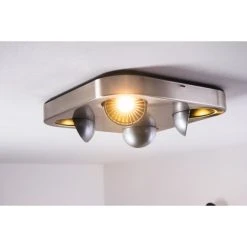 Hofstein Granada Deckenleuchte LED Nickel-Matt, 4-flammig -LED Leuchten Verkäufe 2022 granada deckenleuchte h3002292 4