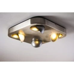 Hofstein Granada Deckenleuchte LED Nickel-Matt, 4-flammig -LED Leuchten Verkäufe 2022 granada deckenleuchte h3002292 8