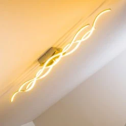 Hofstein Grant Deckenleuchte LED Nickel-Matt, 1-flammig -LED Leuchten Verkäufe 2022 grant deckenleuchte h300366 do5 11