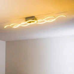 Hofstein Grant Deckenleuchte LED Nickel-Matt, 1-flammig -LED Leuchten Verkäufe 2022 grant deckenleuchte h300366 do5 14