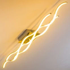 Hofstein Grant Deckenleuchte LED Nickel-Matt, 1-flammig -LED Leuchten Verkäufe 2022 grant deckenleuchte h300366 do5 18