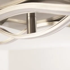 Hofstein Grant Deckenleuchte LED Nickel-Matt, 1-flammig -LED Leuchten Verkäufe 2022 grant deckenleuchte h300366 do5 3