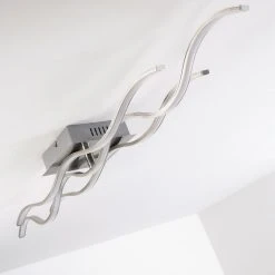 Hofstein Grant Deckenleuchte LED Nickel-Matt, 1-flammig -LED Leuchten Verkäufe 2022 grant deckenleuchte h300366 do5 5