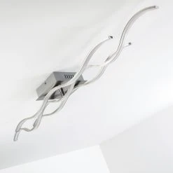 Hofstein Grant Deckenleuchte LED Nickel-Matt, 1-flammig -LED Leuchten Verkäufe 2022 grant deckenleuchte h300366 do5 6