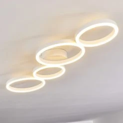 Hofstein Grasse Deckenleuchte LED Wei&szlig;, 1-flammig -LED Leuchten Verkäufe 2022 grasse deckenleuchte h3372784 15